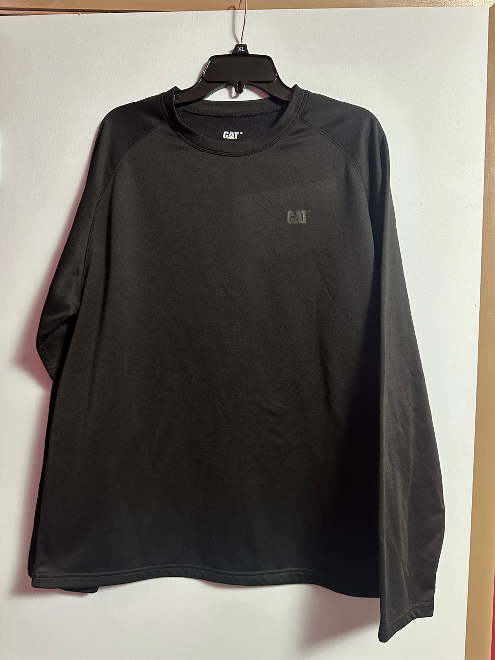 Caterpillar Black Long Sleeve Cooling Work Tee